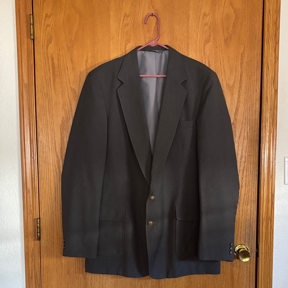 Classic Black Men's Blazer